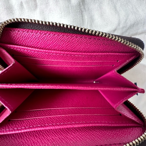 Louis Vuitton Monogram Blooming Flower Zippy Coin Purse Wallet Pink - Picture 13 of 14